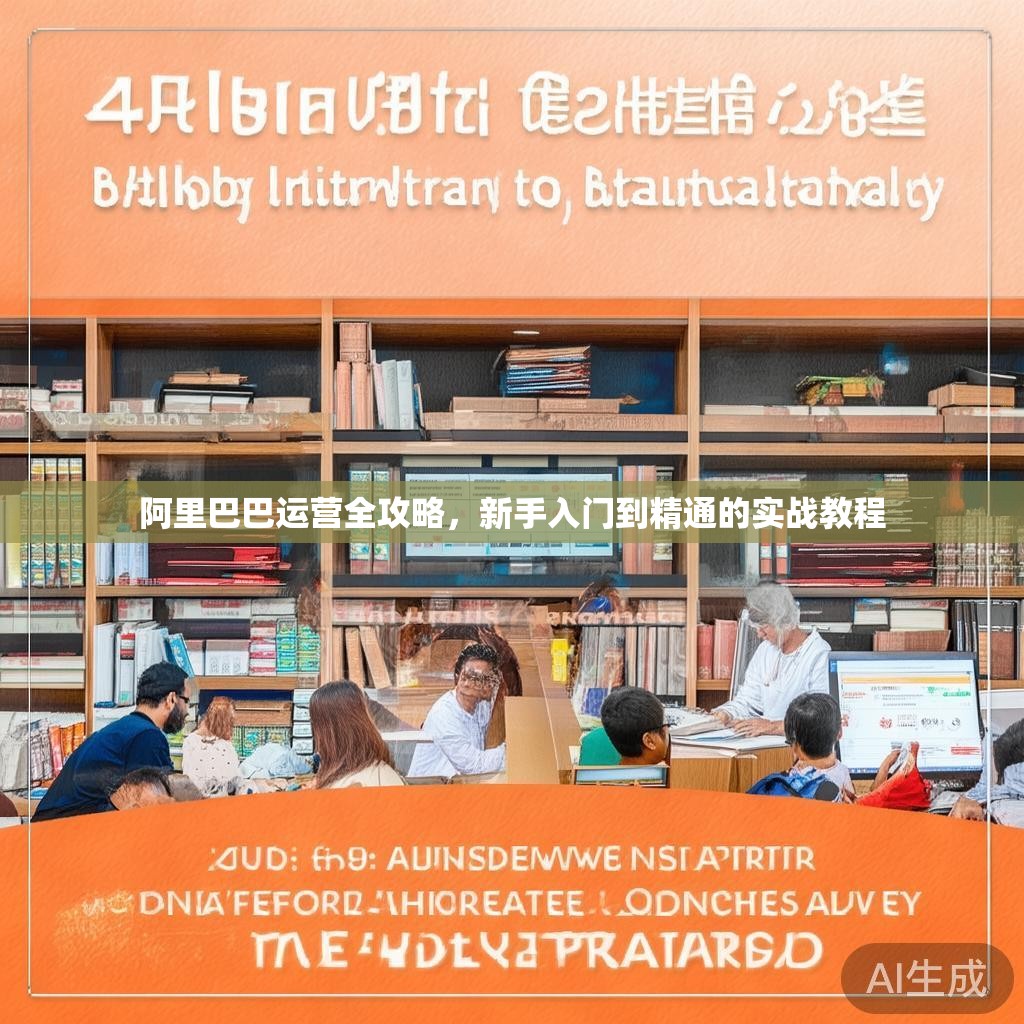 阿里巴巴运营全攻略，新手入门到精通的实战教程