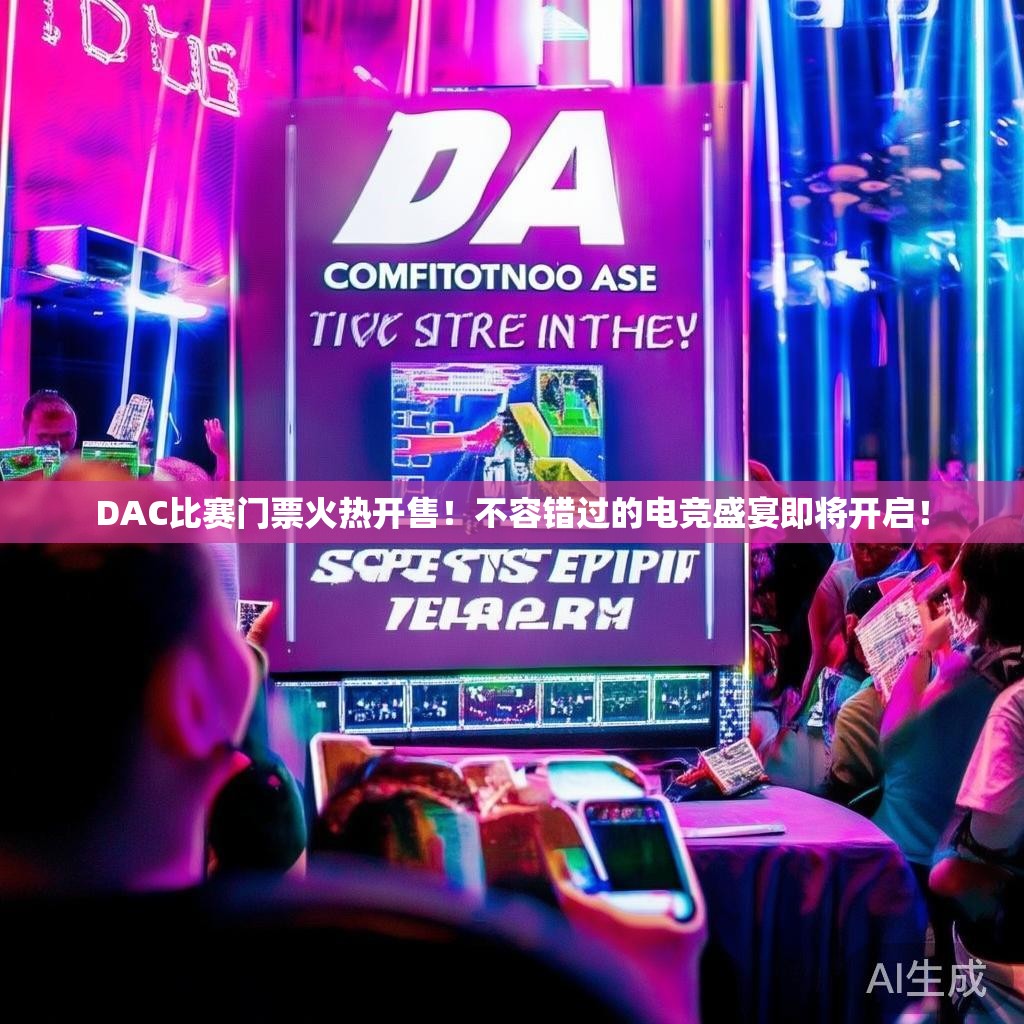 DAC比赛门票火热开售!不容错过的电竞盛宴即将开启! DAC比赛门票火热开售!不容错过的电竞盛宴即将开启!