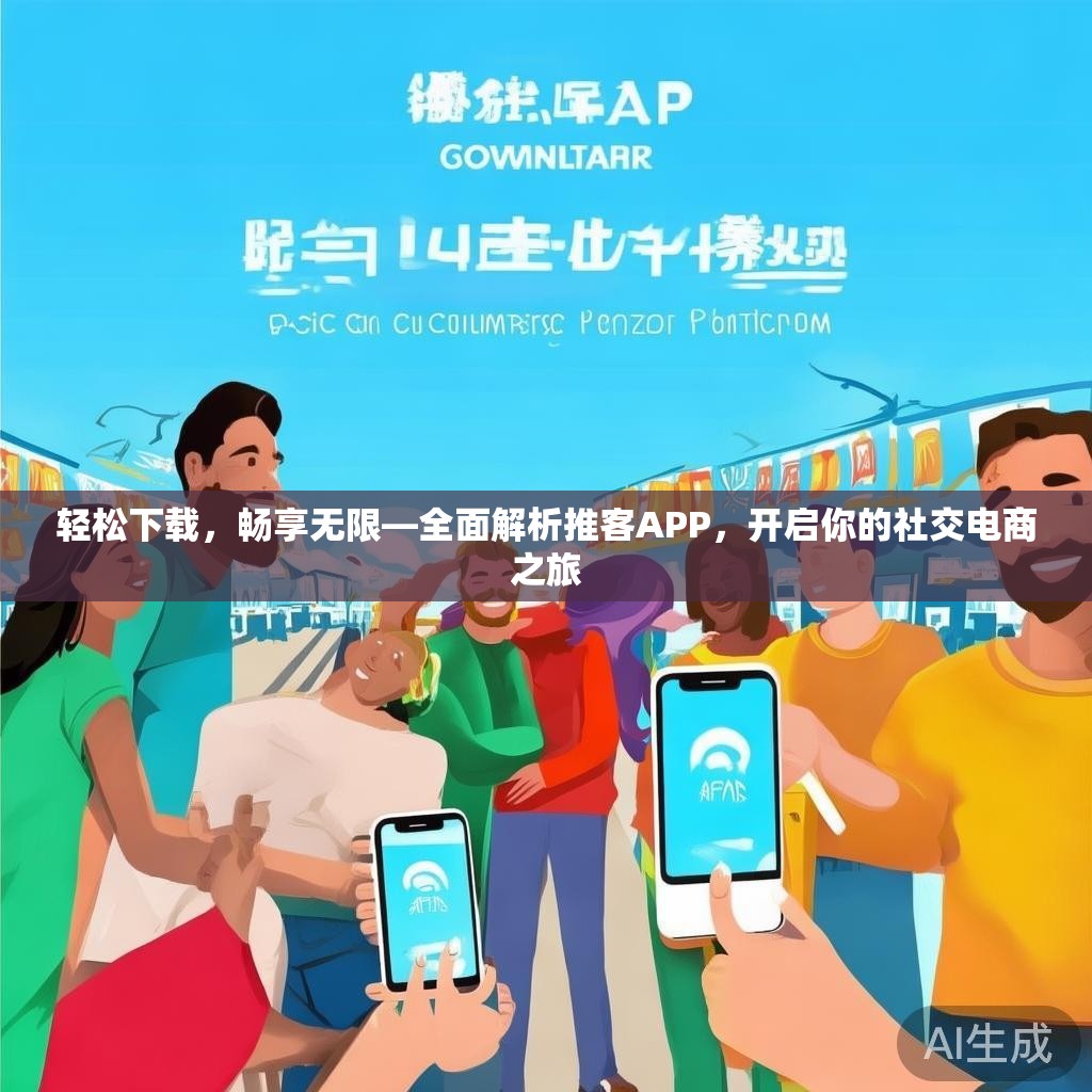 轻松下载，畅享无限—全面解析推客APP，开启你的社交电商之旅