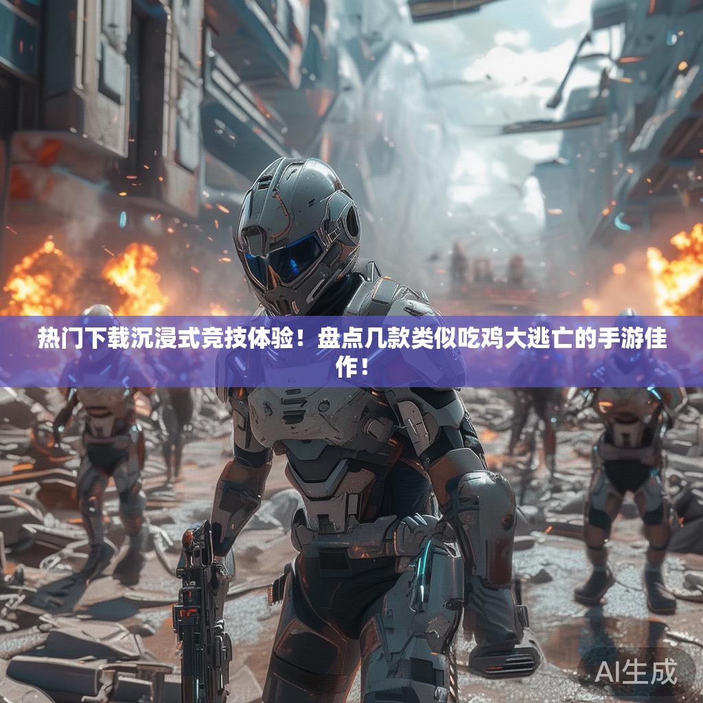 热门下载沉浸式竞技体验！盘点几款类似吃鸡大逃亡的手游佳作！