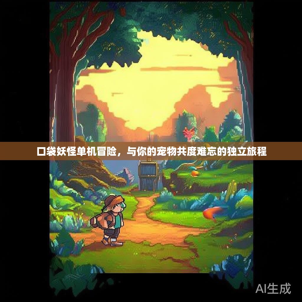 口袋妖怪单机冒险，与你的宠物共度难忘的独立旅程