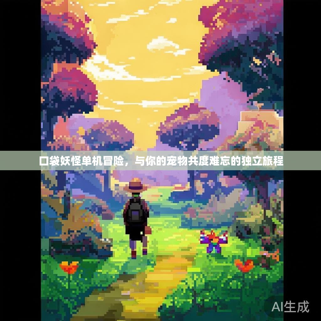 口袋妖怪单机冒险，与你的宠物共度难忘的独立旅程