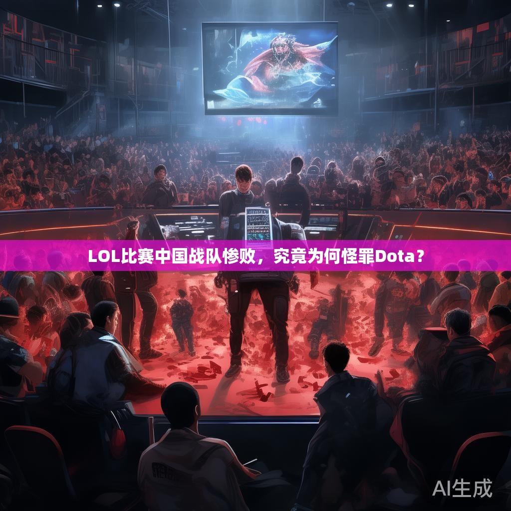 LOL比赛中国战队惨败，究竟为何怪罪Dota？