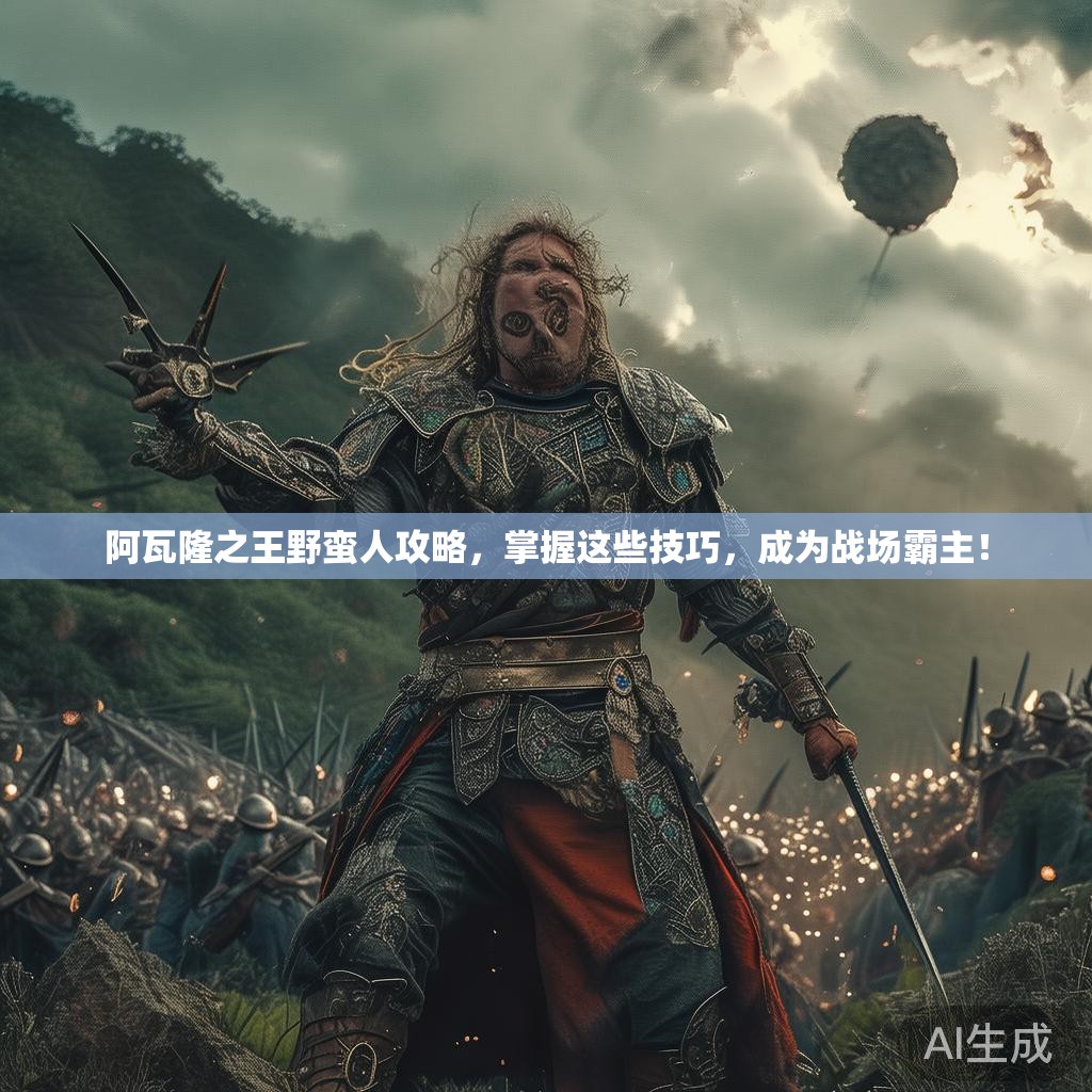 阿瓦隆之王野蛮人攻略，掌握这些技巧，成为战场霸主！