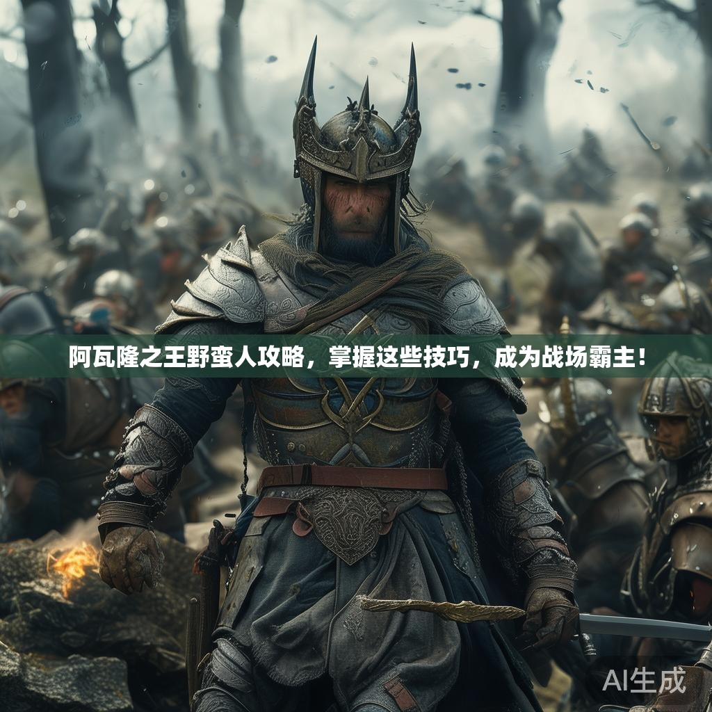 阿瓦隆之王野蛮人攻略，掌握这些技巧，成为战场霸主！