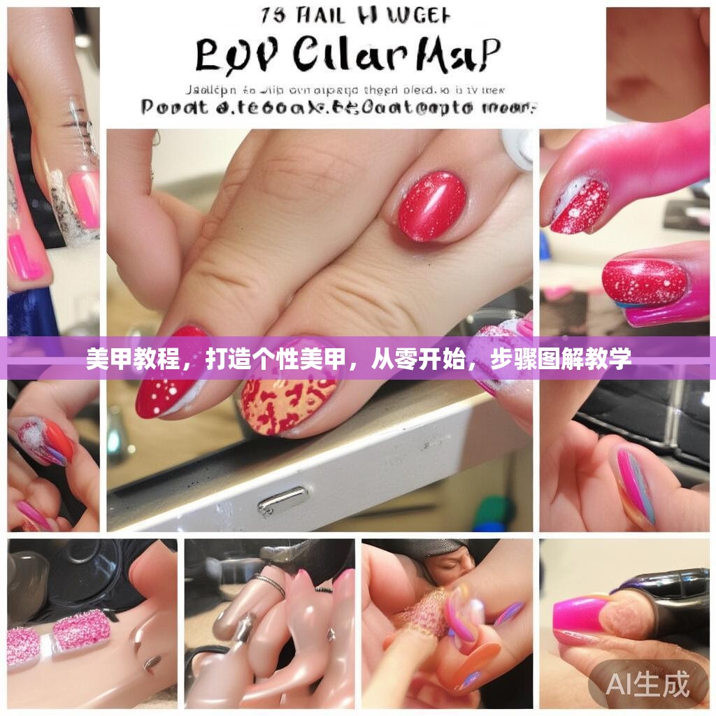 美甲教程，打造个性美甲，从零开始，步骤图解教学