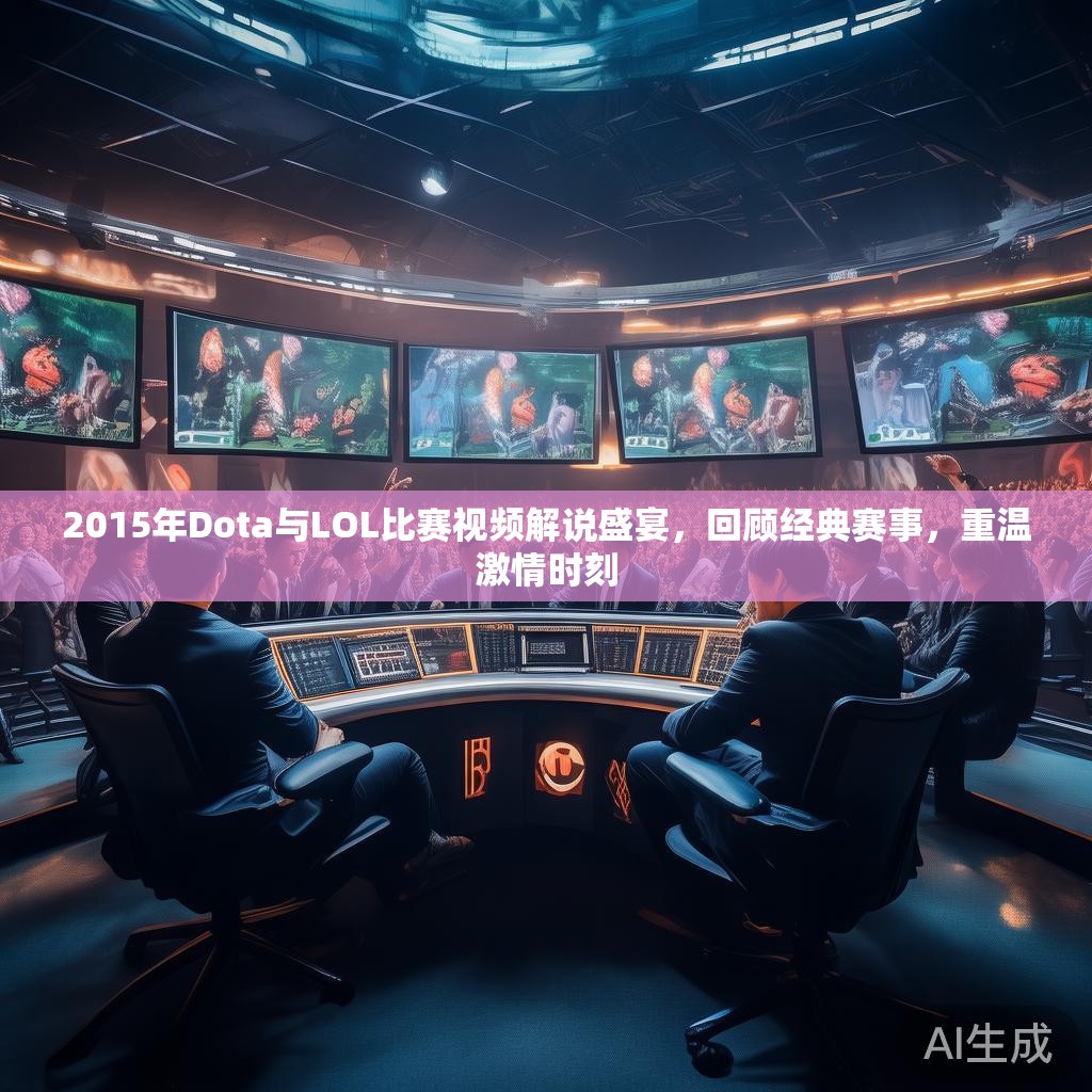2015年Dota与LOL比赛视频解说盛宴，回顾经典赛事，重温激情时刻