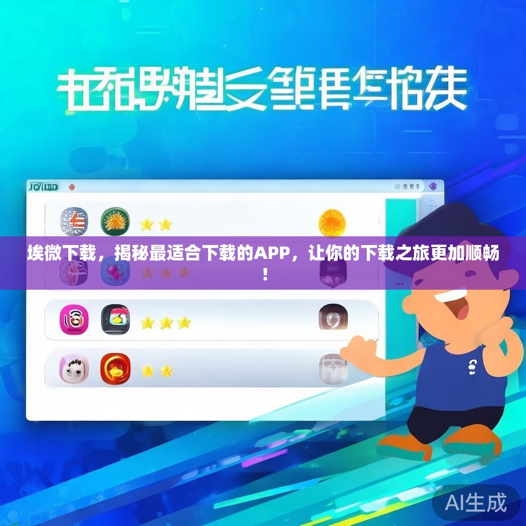 埃微下载，揭秘最适合下载的APP，让你的下载之旅更加顺畅！