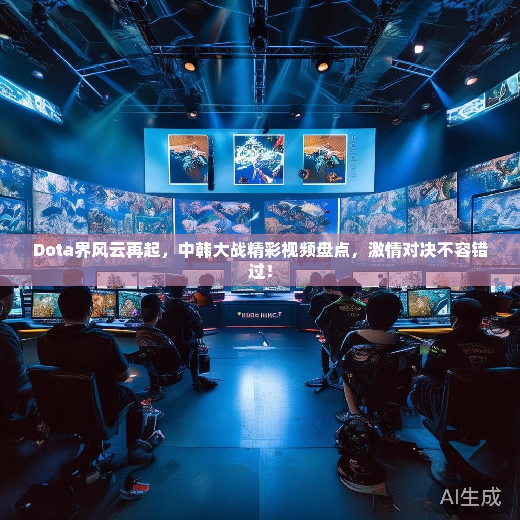 Dota界风云再起，中韩大战精彩视频盘点，激情对决不容错过！
