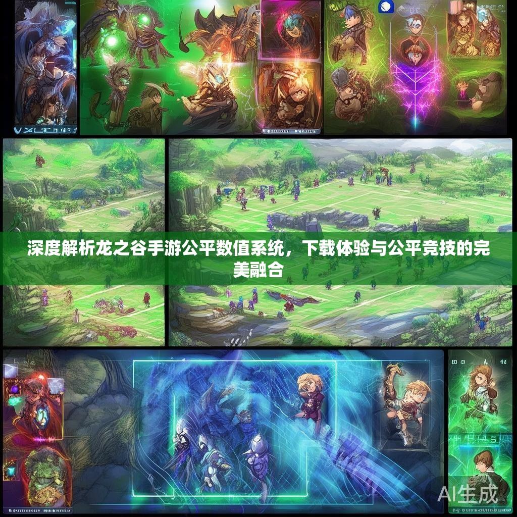 深度解析龙之谷手游公平数值系统，下载体验与公平竞技的完美融合
