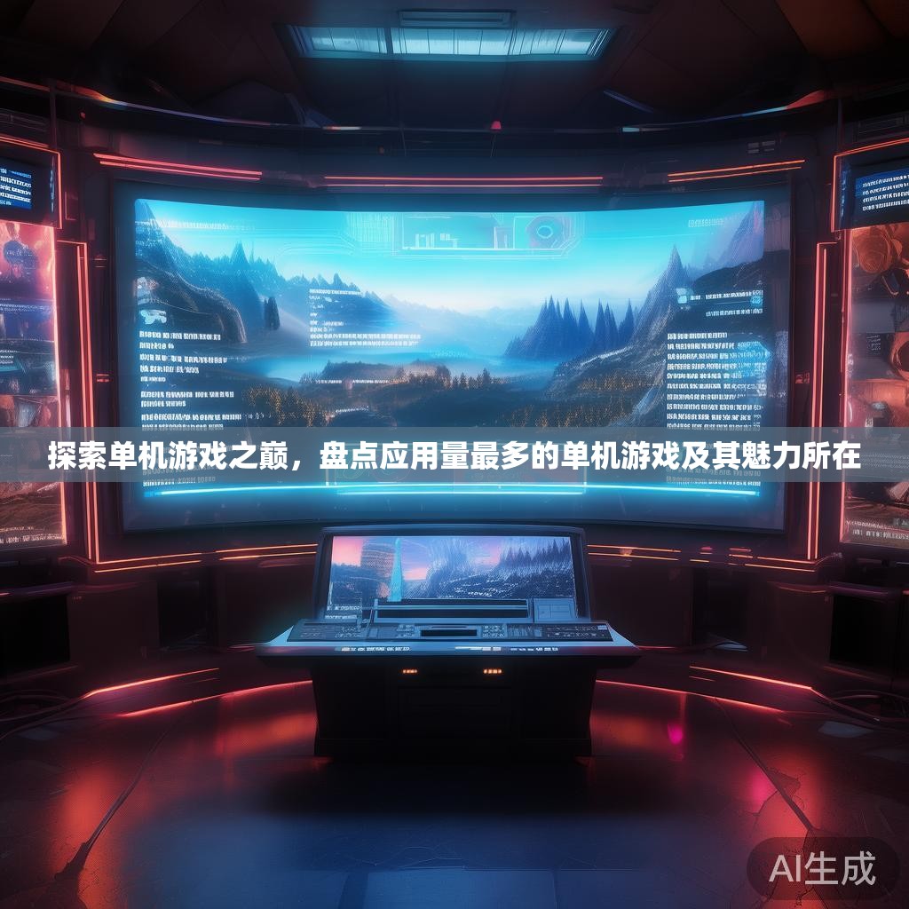 探索单机游戏之巅，盘点应用量最多的单机游戏及其魅力所在