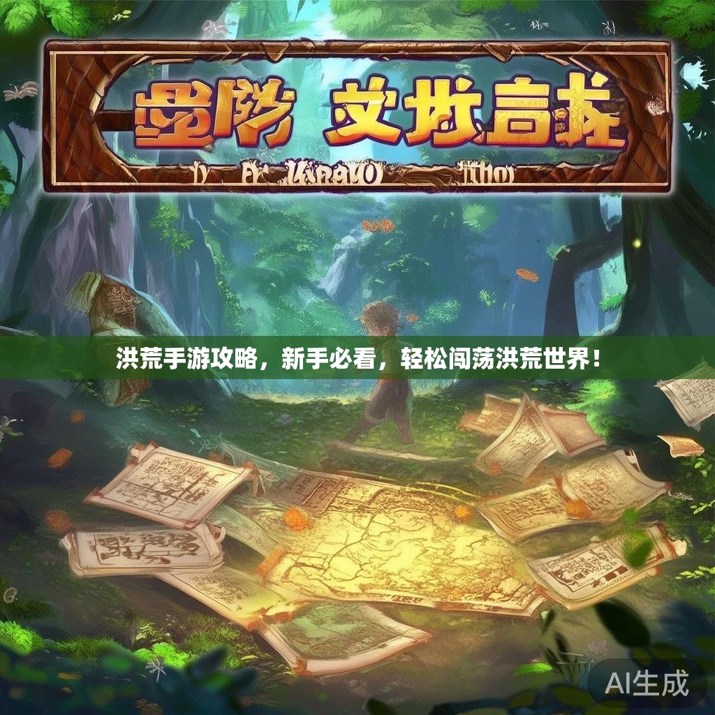 洪荒手游攻略，新手必看，轻松闯荡洪荒世界！