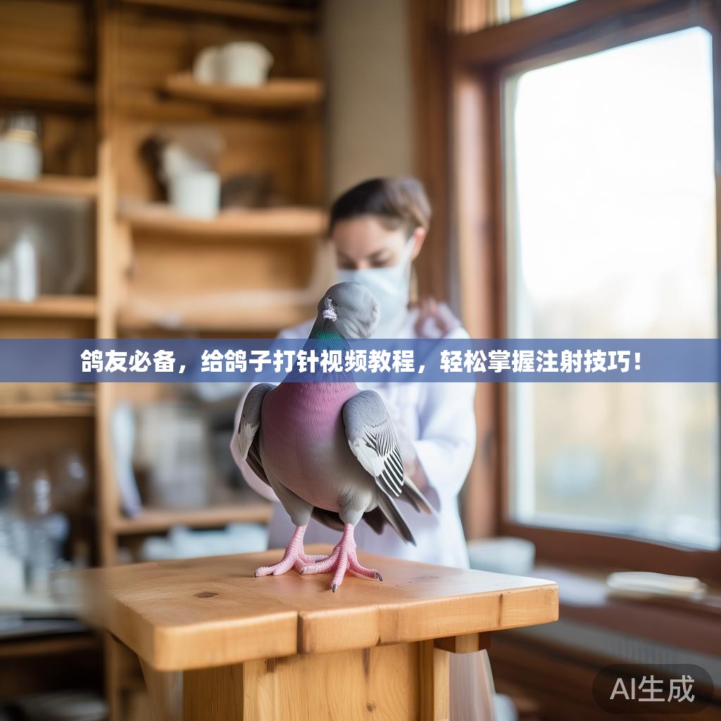鸽友必备，给鸽子打针视频教程，轻松掌握注射技巧！