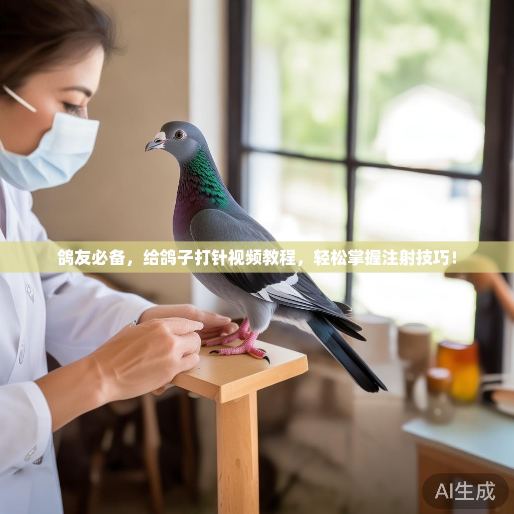 鸽友必备，给鸽子打针视频教程，轻松掌握注射技巧！