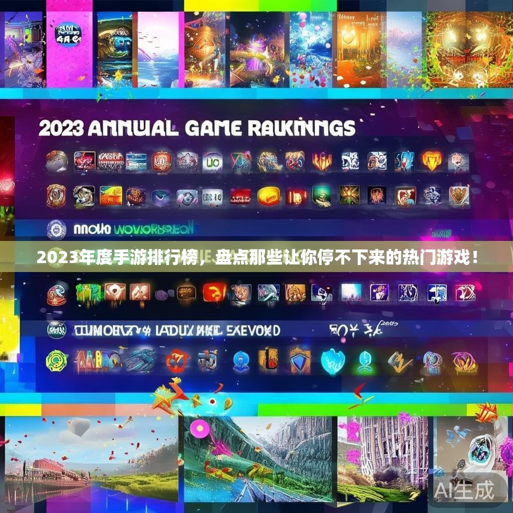2023年度手游排行榜，盘点那些让你停不下来的热门游戏！