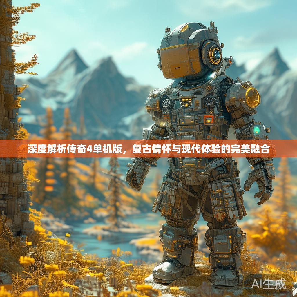 深度解析传奇4单机版，复古情怀与现代体验的完美融合