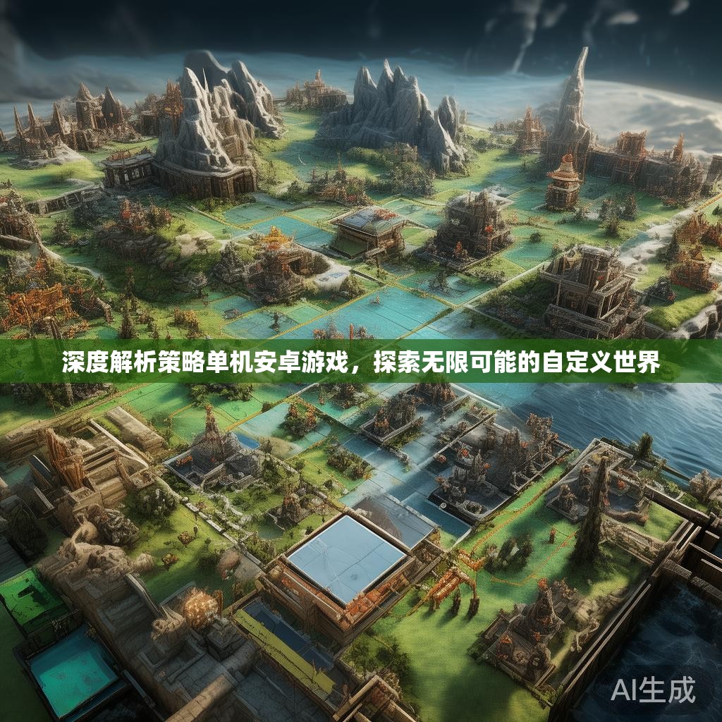 深度解析策略单机安卓游戏，探索无限可能的自定义世界