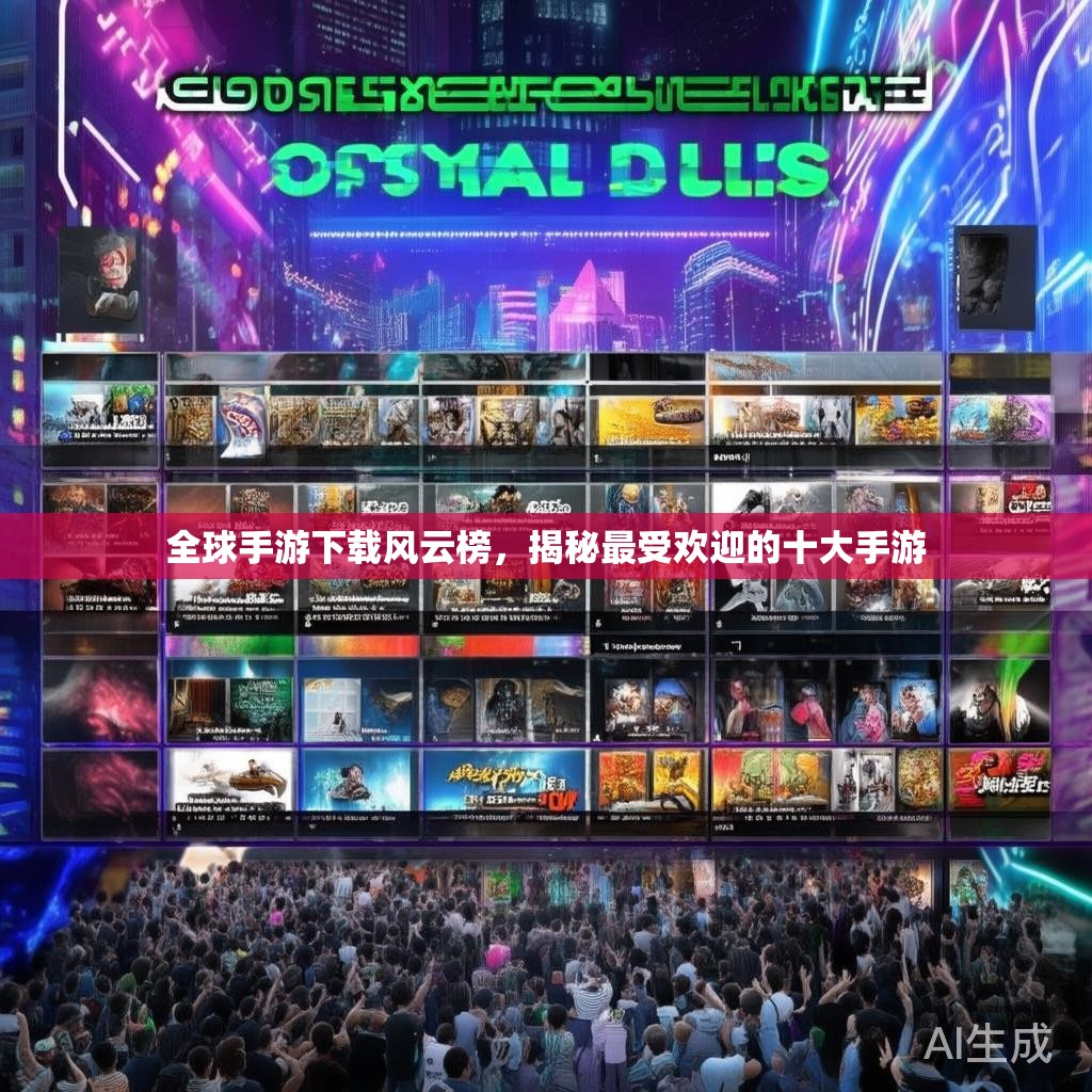 全球手游下载风云榜,揭秘最受欢迎的十大手游 全球手游下载风云榜,揭秘最受欢迎的十大手游