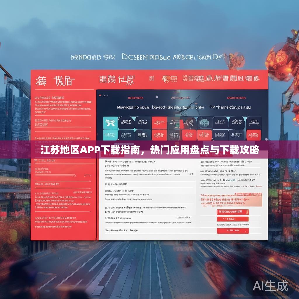 江苏地区APP下载指南，热门应用盘点与下载攻略