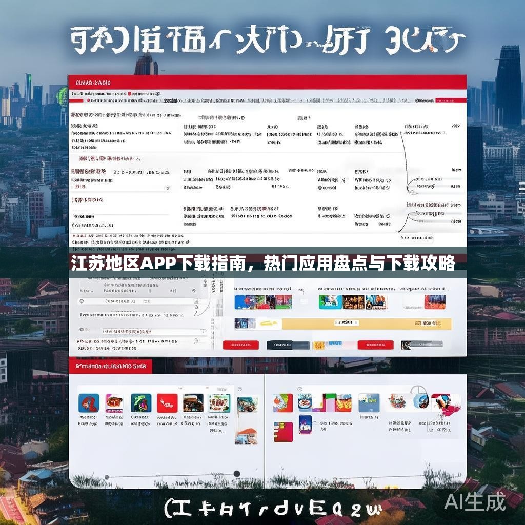 江苏地区APP下载指南，热门应用盘点与下载攻略