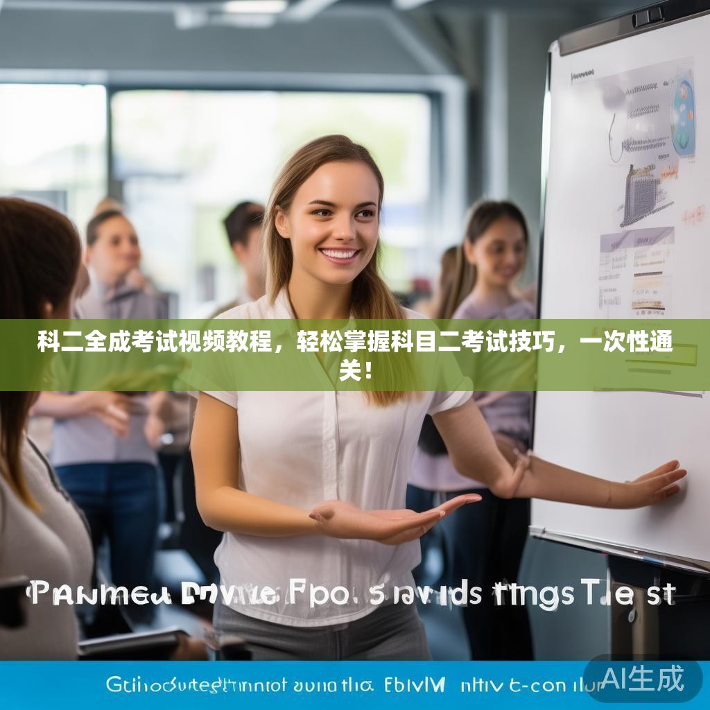 科二全成考试视频教程，轻松掌握科目二考试技巧，一次性通关！