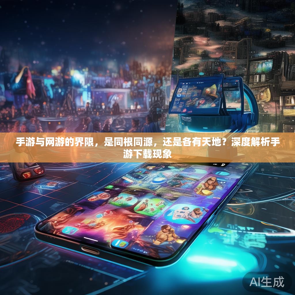 手游与网游的界限，是同根同源，还是各有天地？深度解析手游下载现象