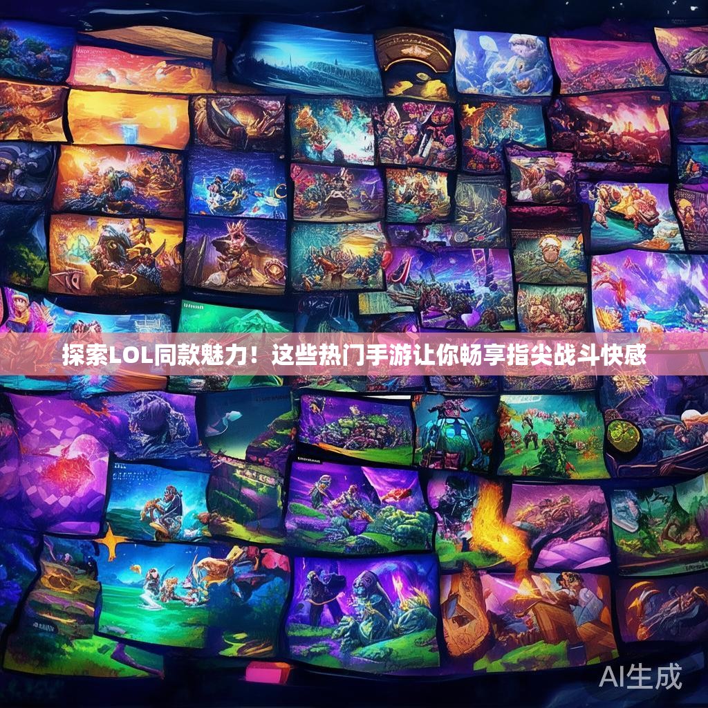 探索LOL同款魅力！这些热门手游让你畅享指尖战斗快感