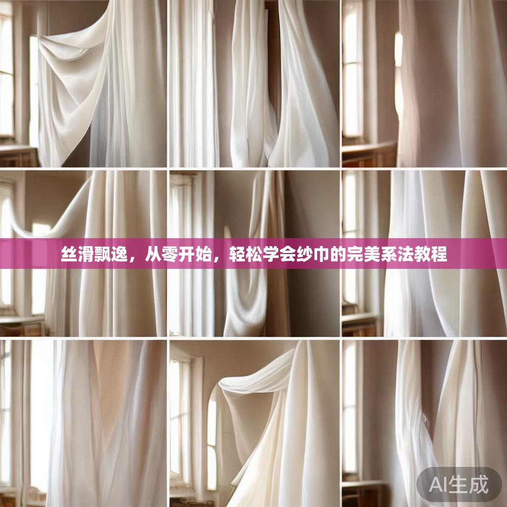 丝滑飘逸,从零开始,轻松学会纱巾的完美系法教程 丝滑飘逸,从零开始,轻松学会纱巾的完美系法教程