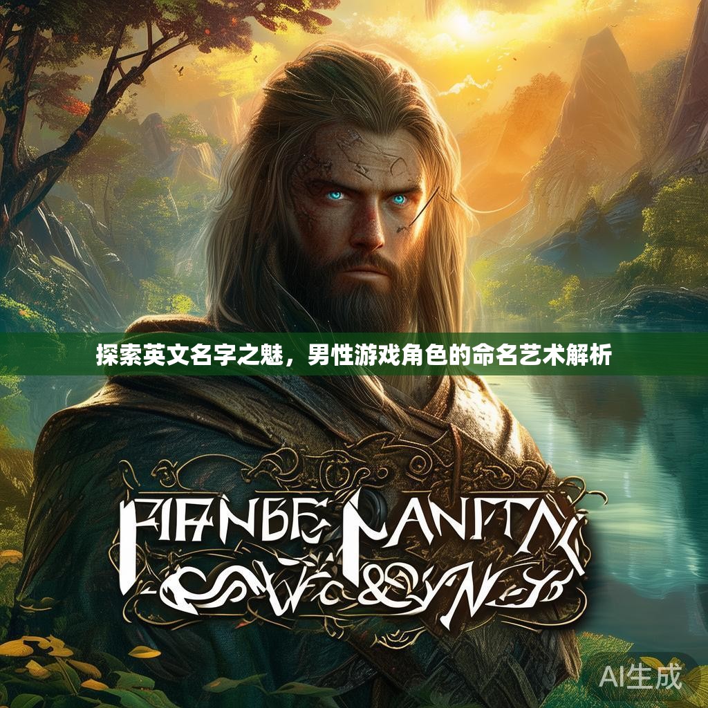 探索英文名字之魅，男性游戏角色的命名艺术解析
