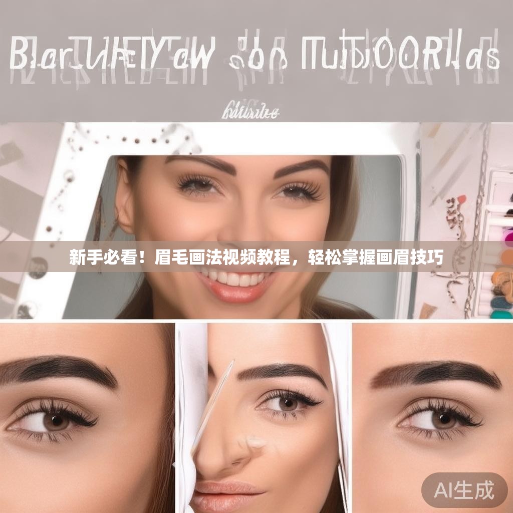 新手必看!眉毛画法视频教程,轻松掌握画眉技巧 新手必看!眉毛画法视频教程,轻松掌握画眉技巧