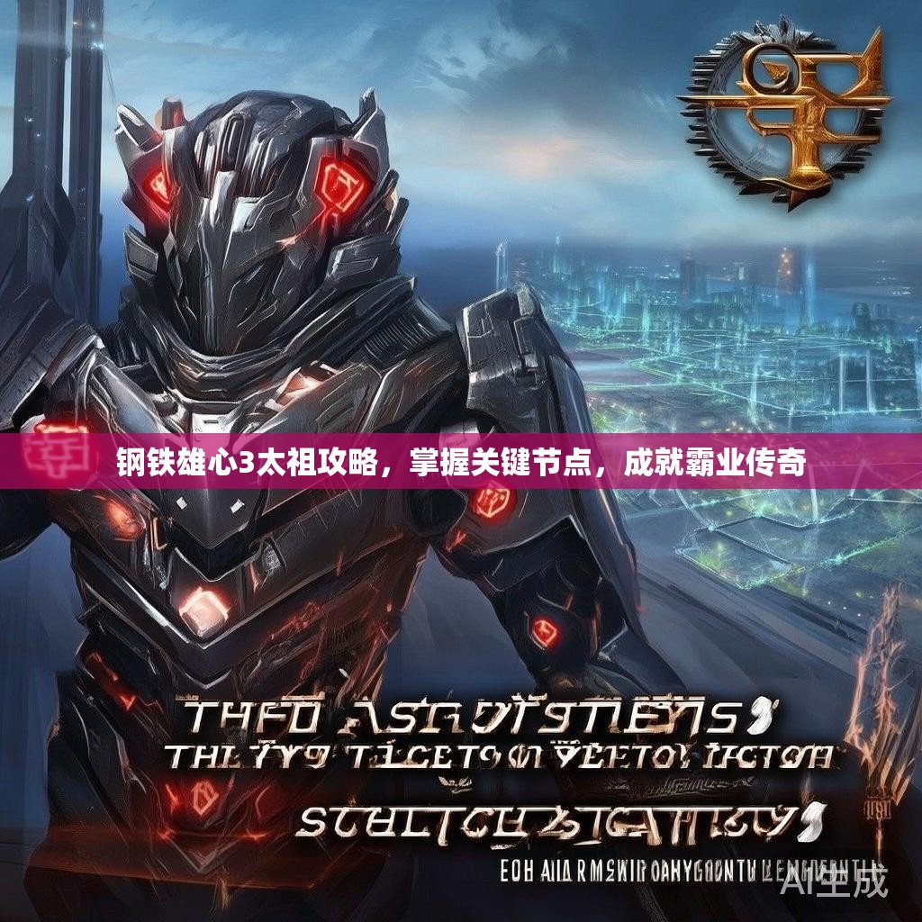 钢铁雄心3太祖攻略，掌握关键节点，成就霸业传奇