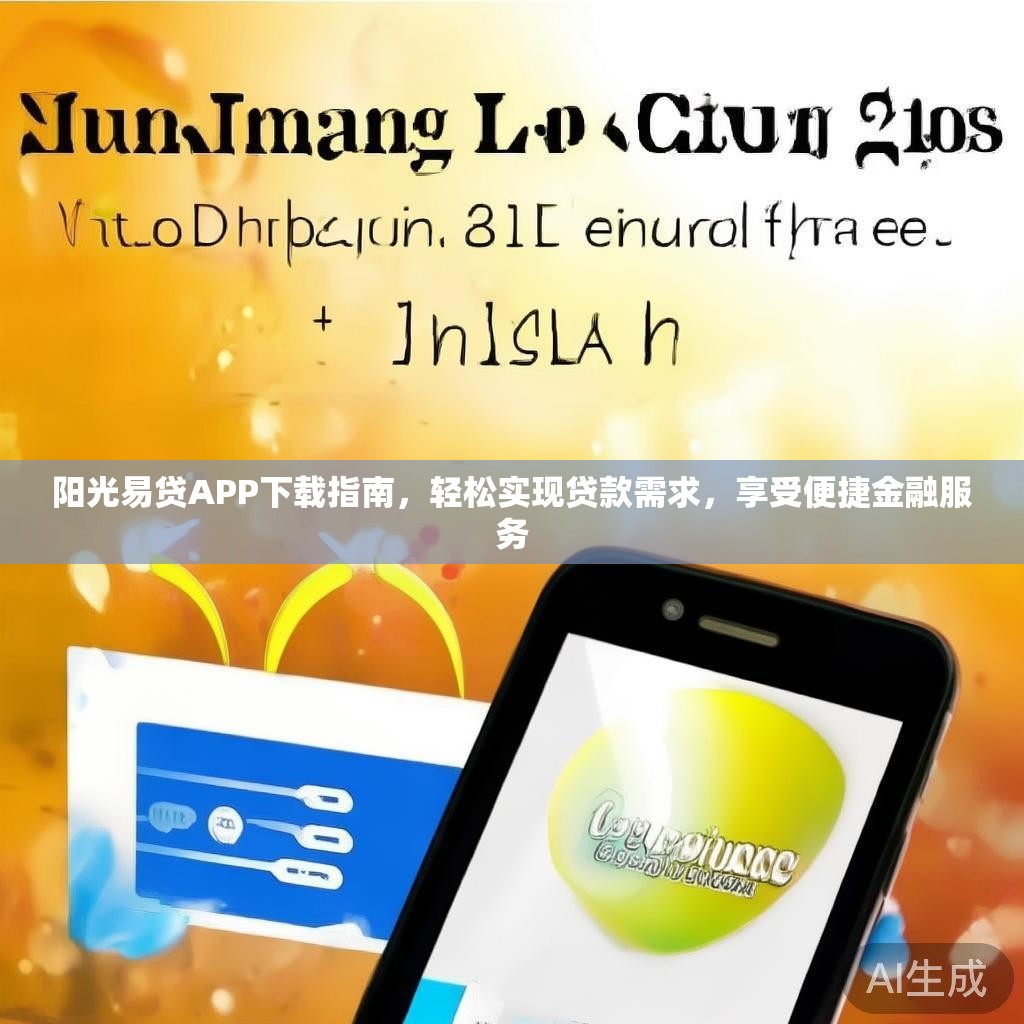 阳光易贷APP下载指南，轻松实现贷款需求，享受便捷金融服务