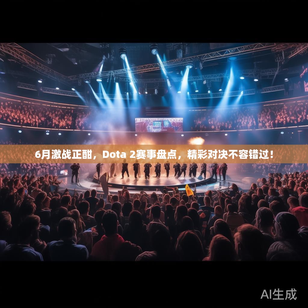 6月激战正酣，Dota 2赛事盘点，精彩对决不容错过！