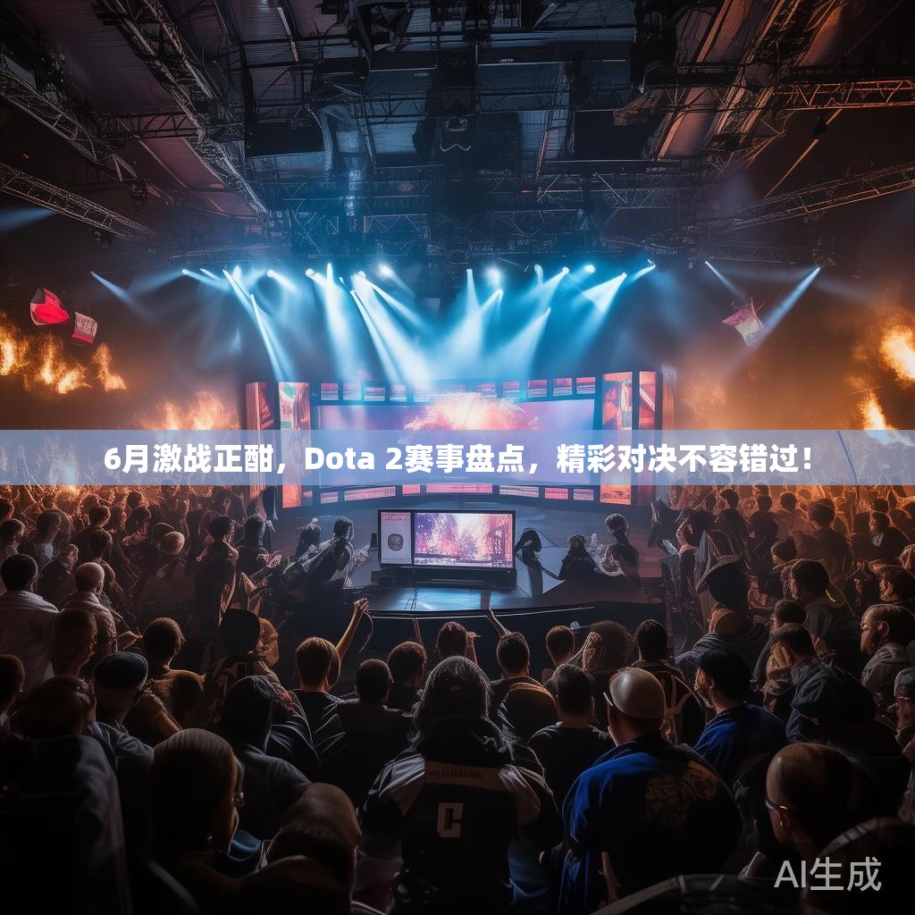 6月激战正酣，Dota 2赛事盘点，精彩对决不容错过！