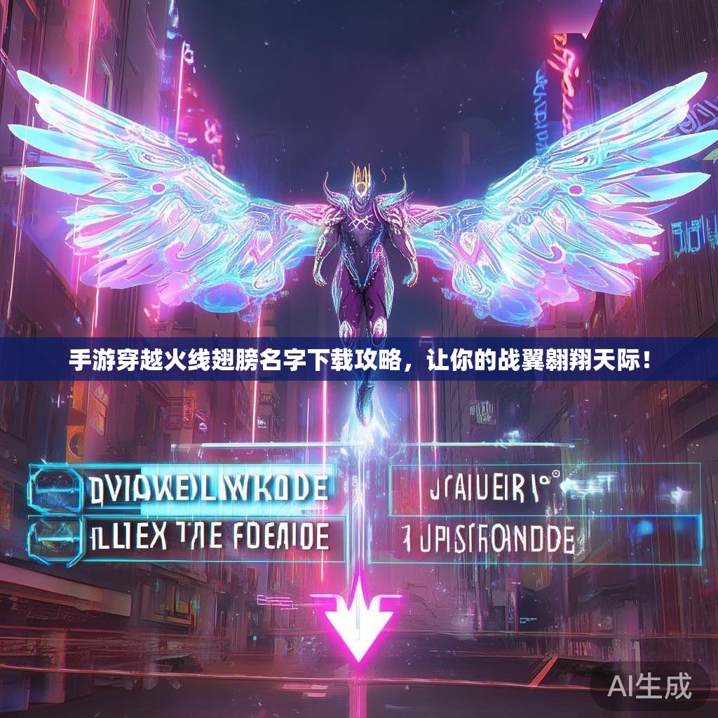 手游穿越火线翅膀名字下载攻略，让你的战翼翱翔天际！