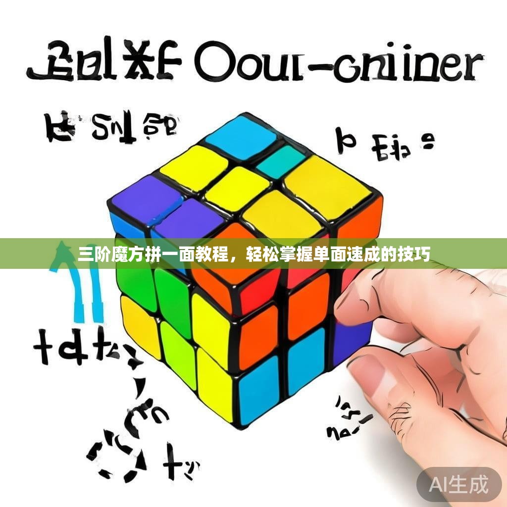 三阶魔方拼一面教程,轻松掌握单面速成的技巧 三阶魔方拼一面教程,轻松掌握单面速成的技巧