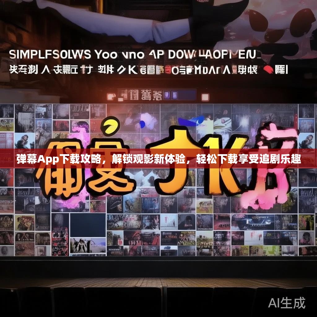 弹幕App下载攻略，解锁观影新体验，轻松下载享受追剧乐趣