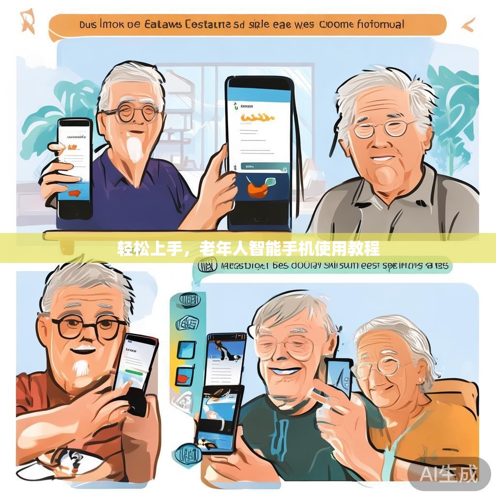 轻松上手，老年人智能手机使用教程