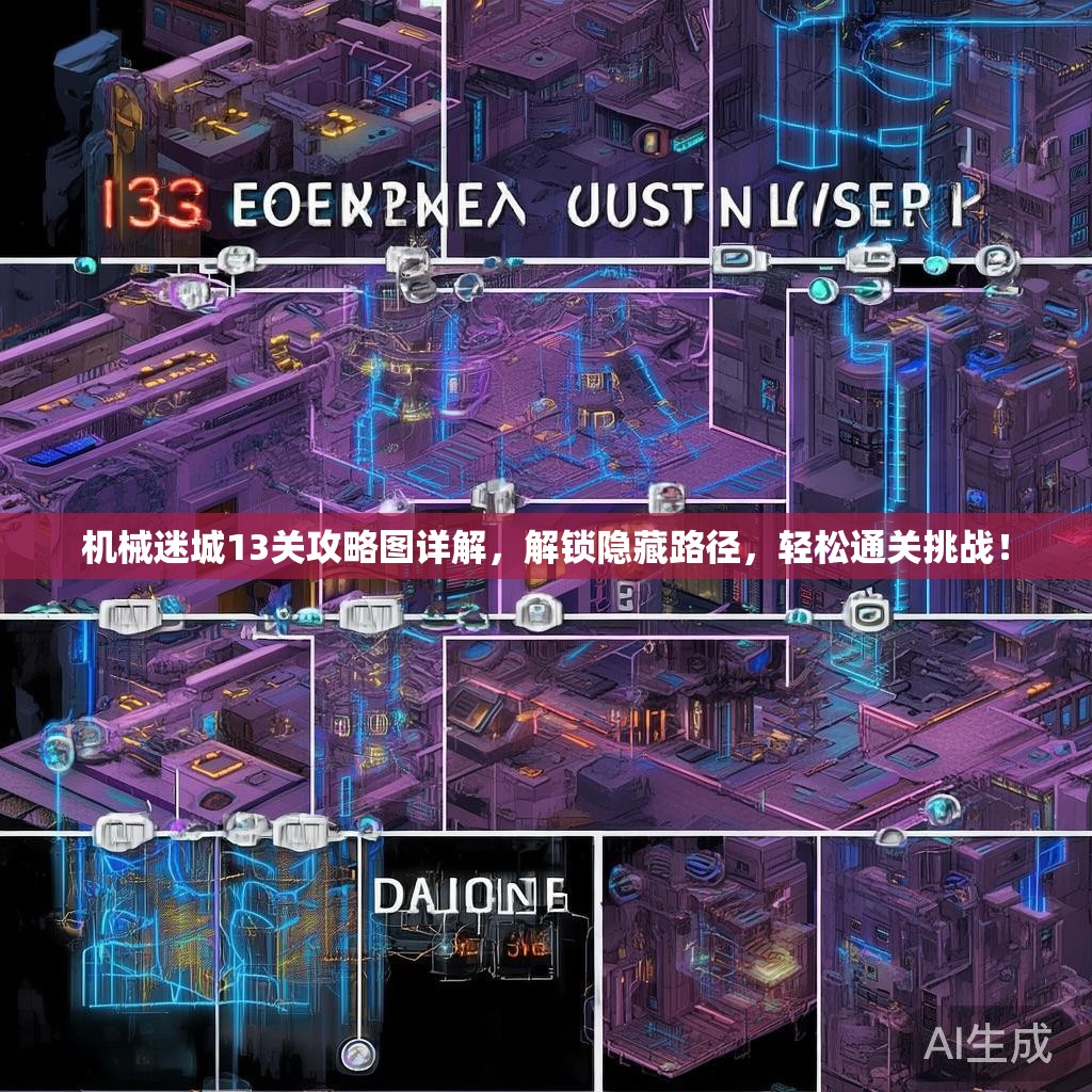 机械迷城13关攻略图详解，解锁隐藏路径，轻松通关挑战！