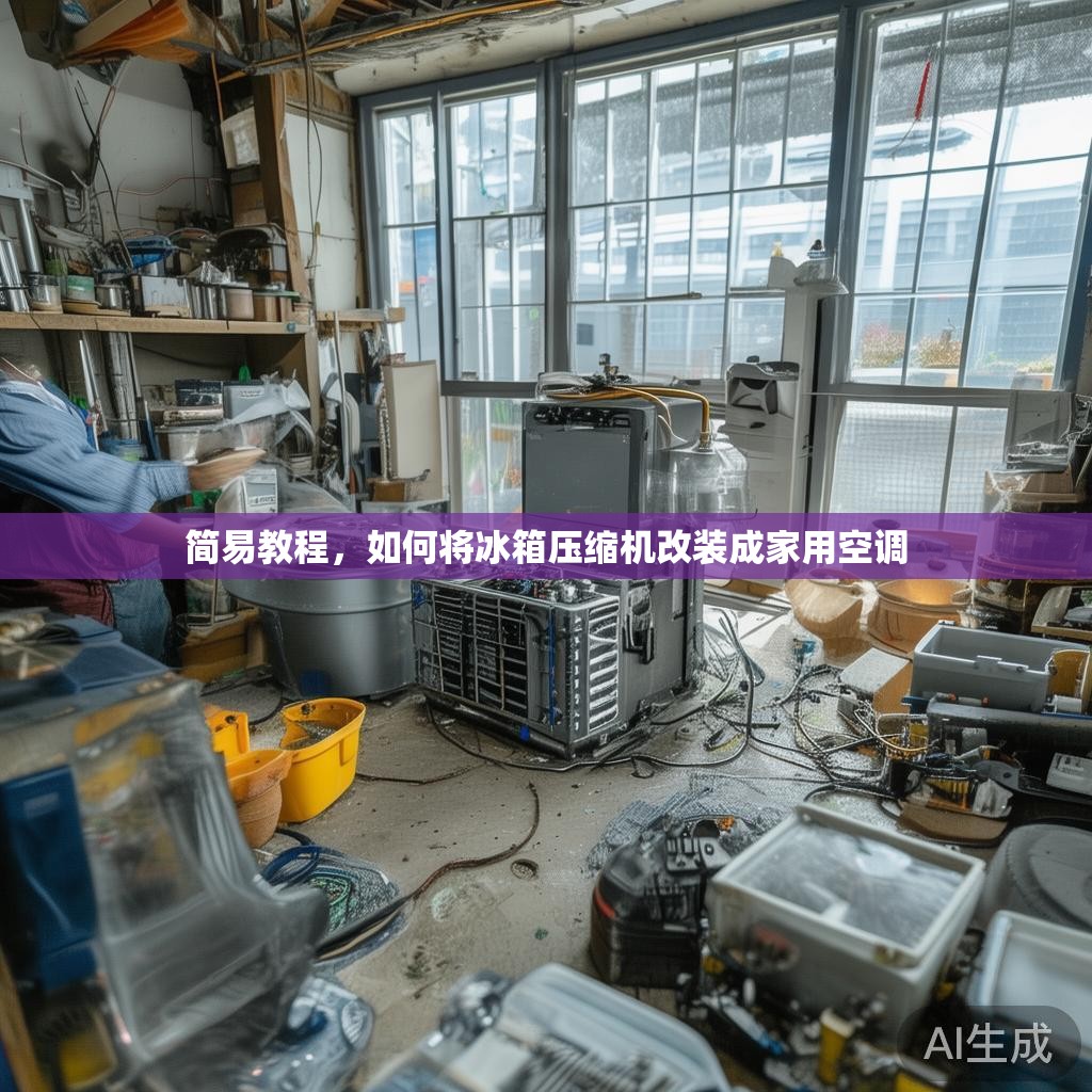 简易教程，如何将冰箱压缩机改装成家用空调