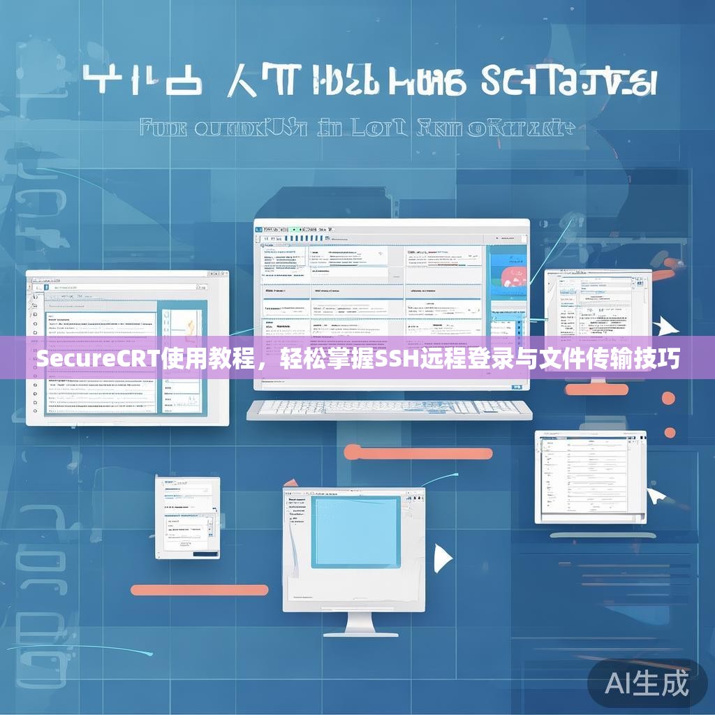 SecureCRT使用教程，轻松掌握SSH远程登录与文件传输技巧