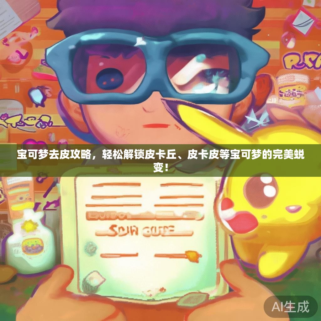 宝可梦去皮攻略，轻松解锁皮卡丘、皮卡皮等宝可梦的完美蜕变！