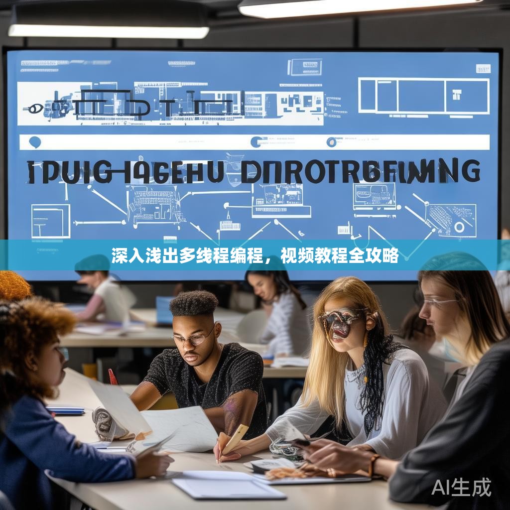 深入浅出多线程编程，视频教程全攻略