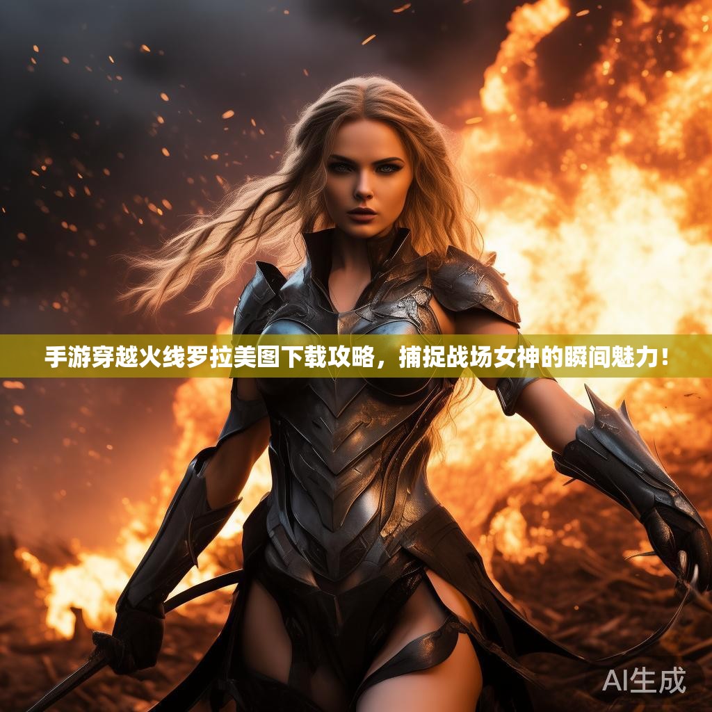 手游穿越火线罗拉美图下载攻略，捕捉战场女神的瞬间魅力！