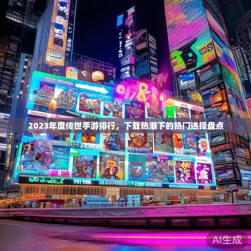 2023年度传世手游排行，下载热潮下的热门选择盘点