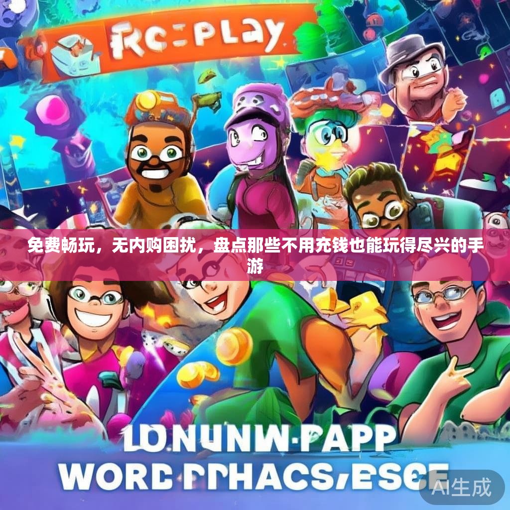 免费畅玩，无内购困扰，盘点那些不用充钱也能玩得尽兴的手游