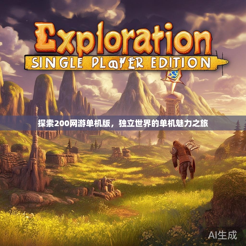 探索200网游单机版，独立世界的单机魅力之旅