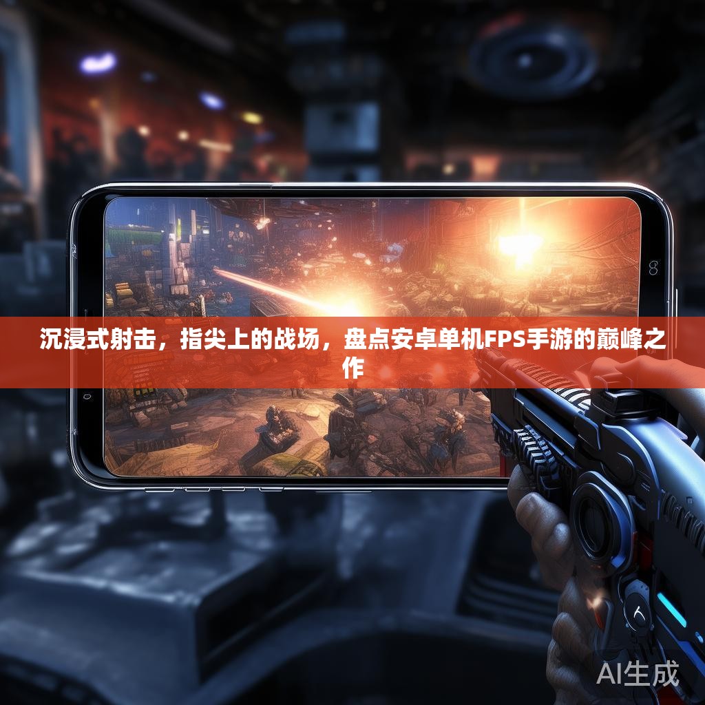 沉浸式射击，指尖上的战场，盘点安卓单机FPS手游的巅峰之作