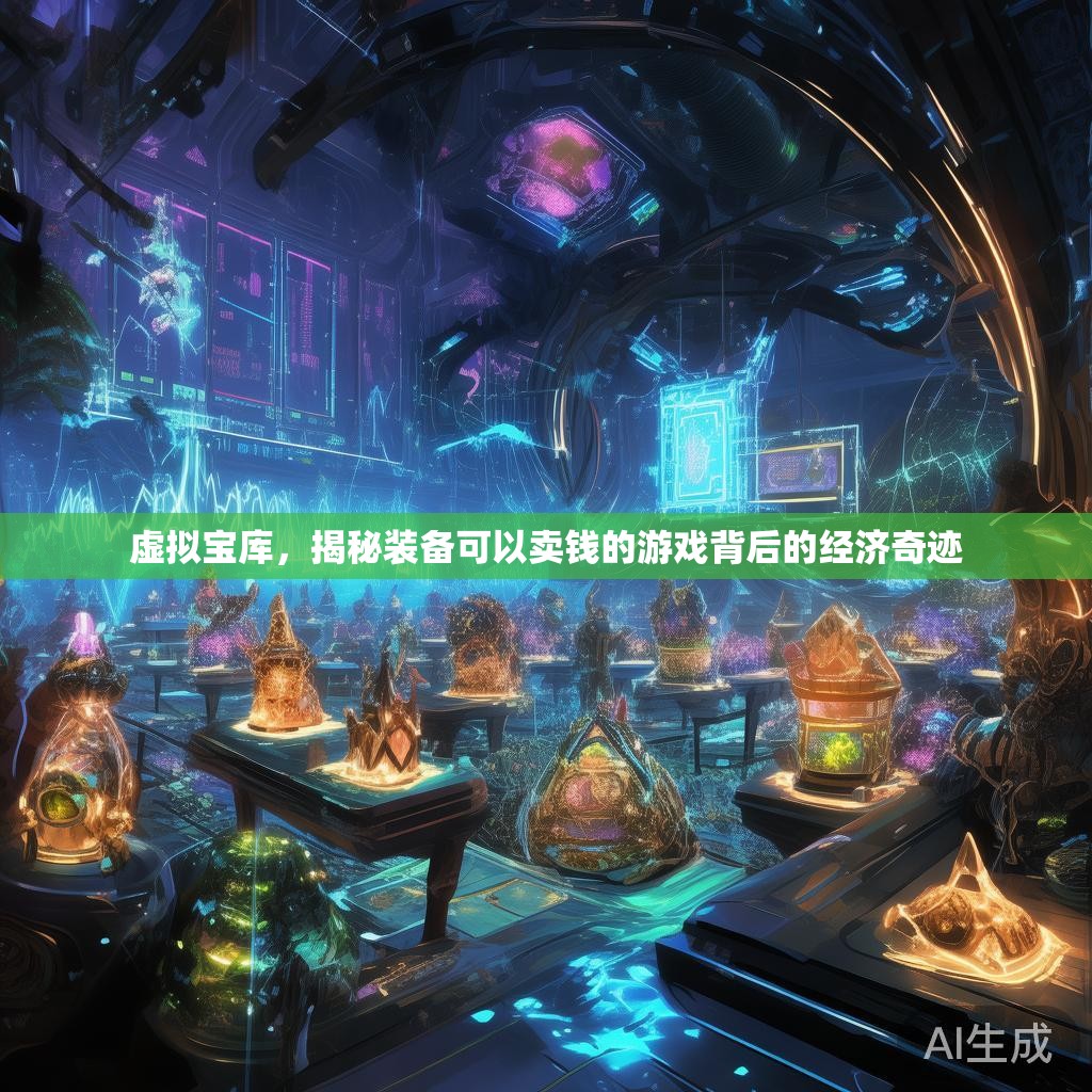 虚拟宝库，揭秘装备可以卖钱的游戏背后的经济奇迹
