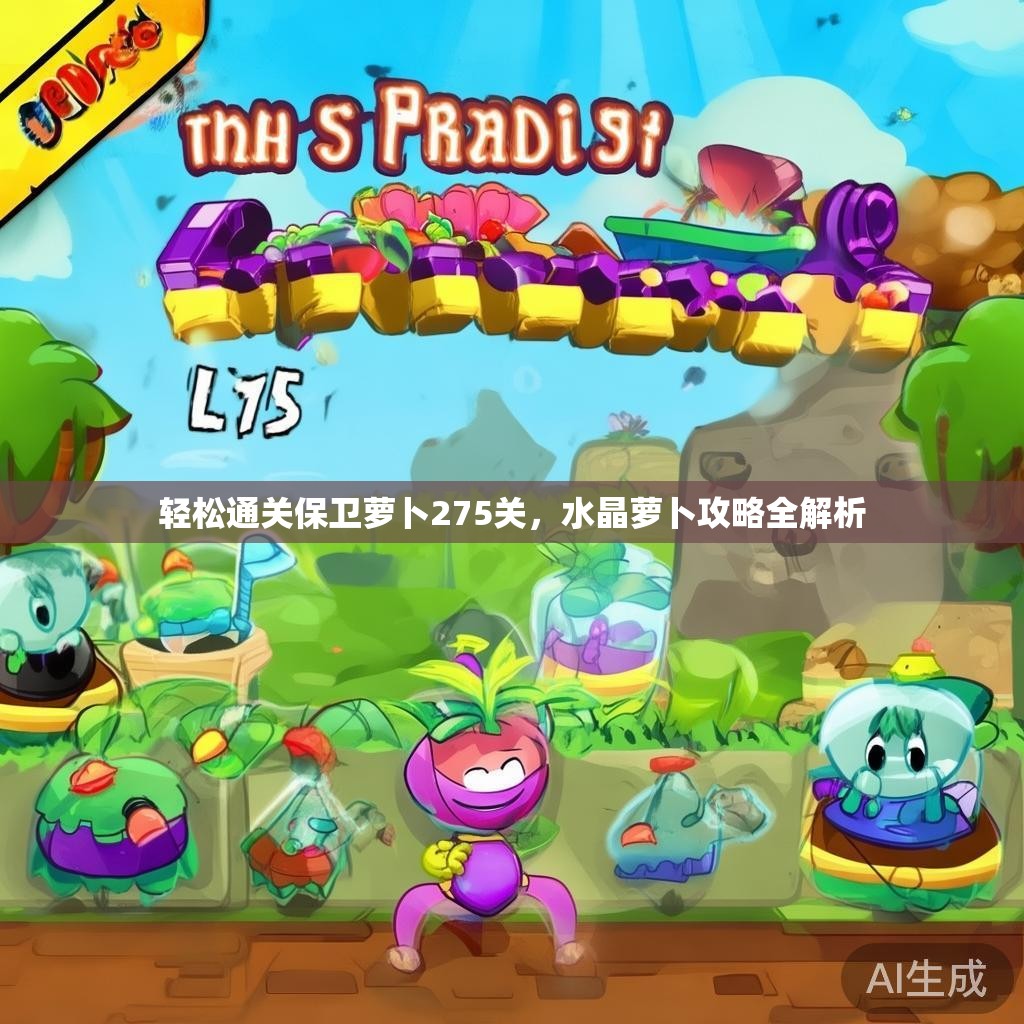 轻松通关保卫萝卜275关，水晶萝卜攻略全解析